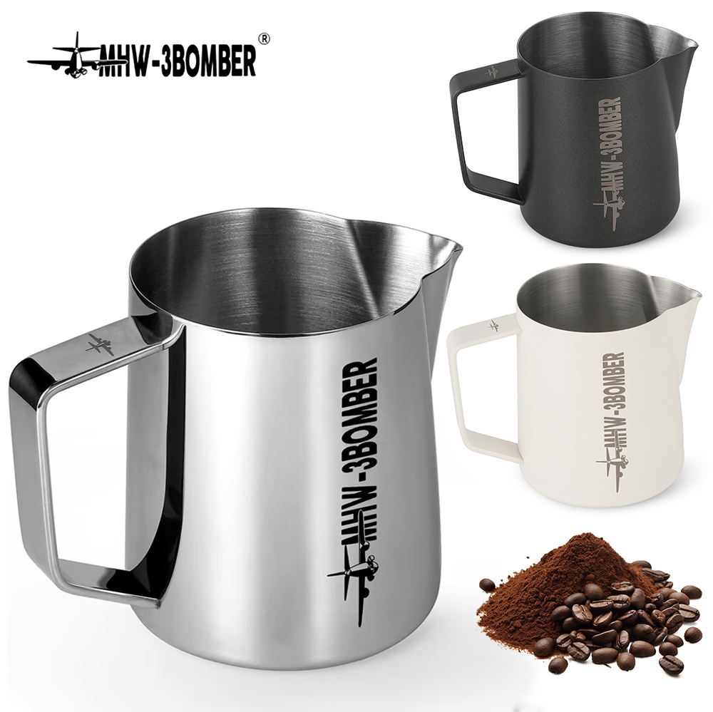 Milk Steaming Pitcher - MHW 3 bomberos 400/700ml jarra de