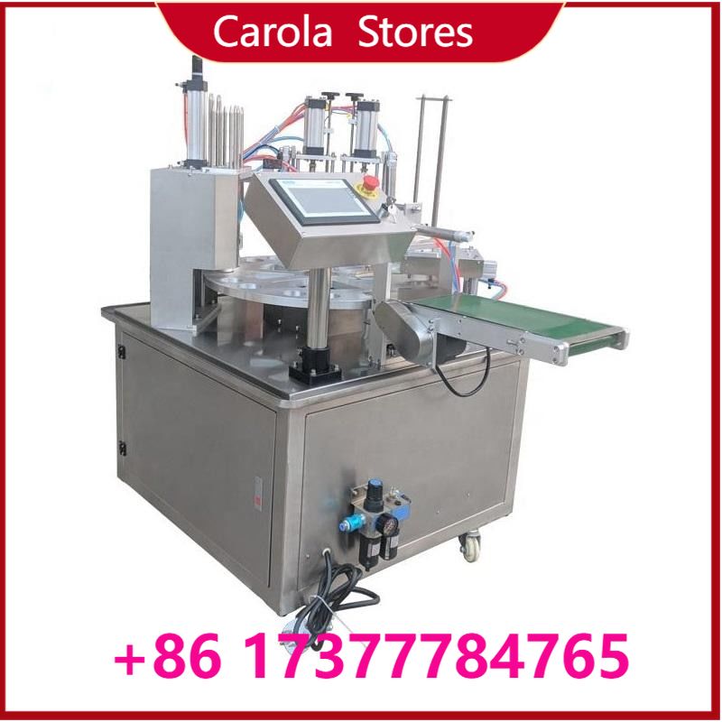 Coffee Jelly Equipment - Máquina Automática Rotativa para Llenado y