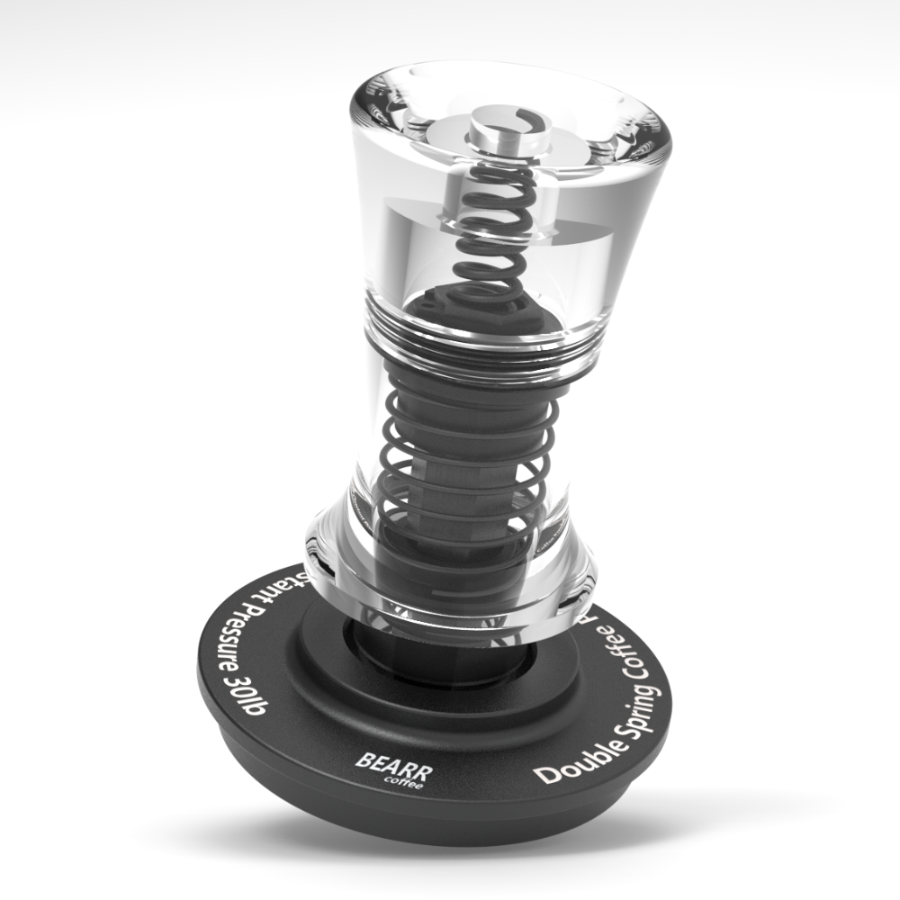 Coffee Equipment Kit - Prensador de Café BEARR 30IbTamper Ripple