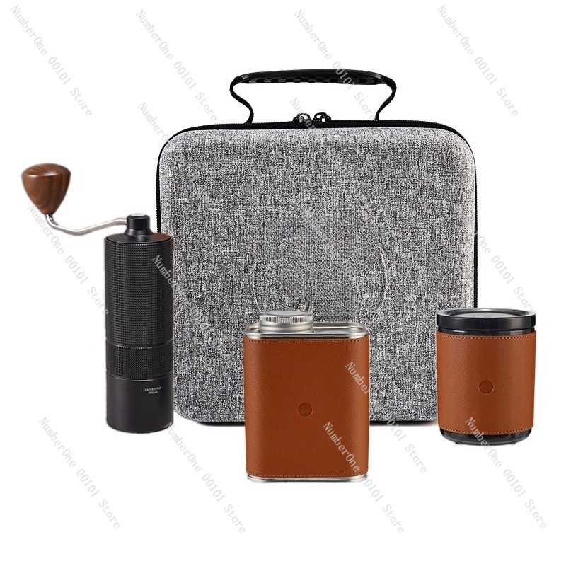 Coffee Equipment Kit - Juego de cafetera portátil para acampar