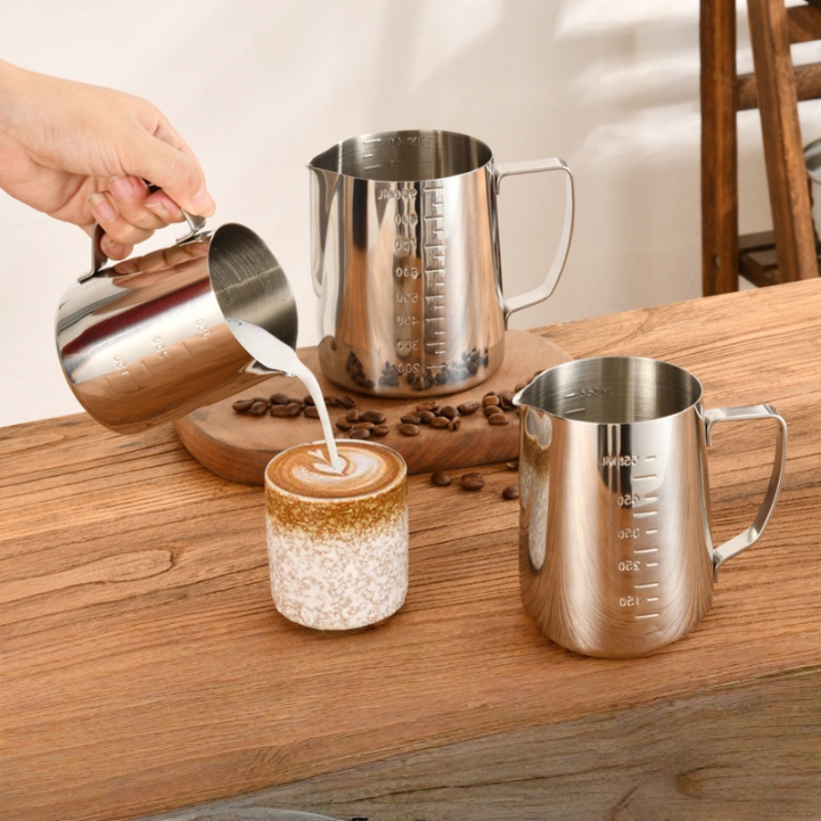 Milk Steaming Pitcher - Jarra para Espumar Leche, Jarra Vaporizadora