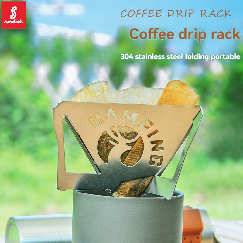 Outdoor Coffee Equipment - SUNDICK Soporte de filtro de goteo