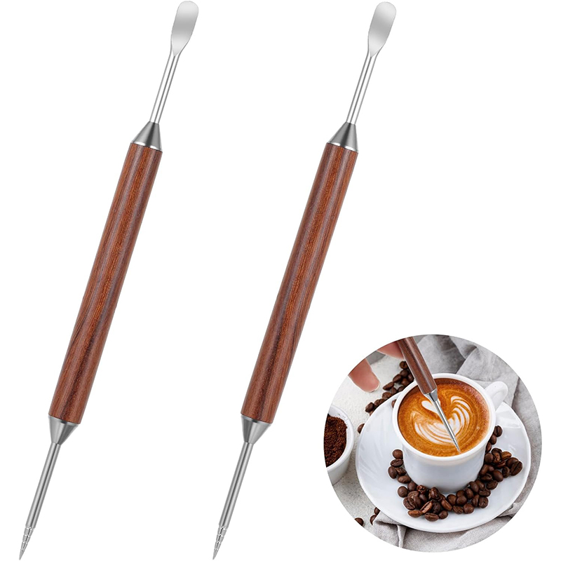Coffee Equipment Kit - Bolígrafo para arte de café, accesorios