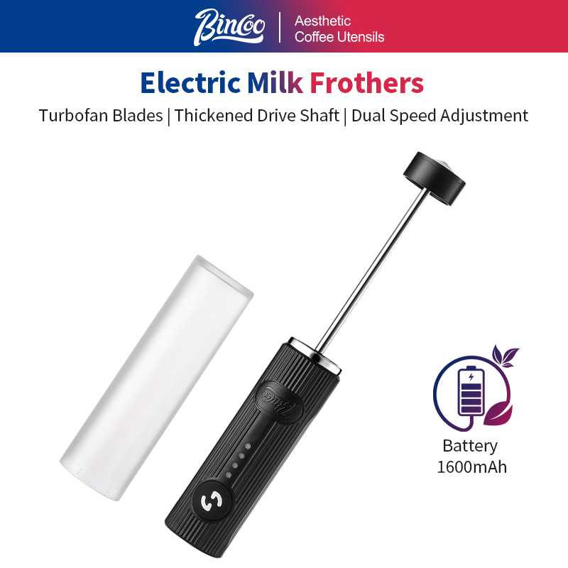 Milk Steaming Pitcher - BINCOO-espumador de café eléctrico, recargable por