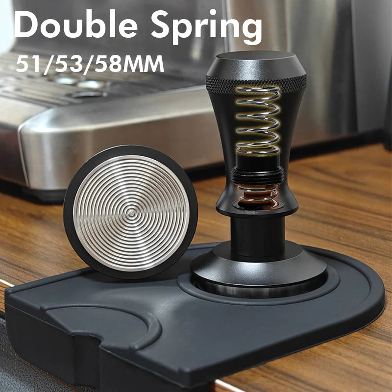 Coffee Equipment Kit - Prensa de café de 51mm, doble