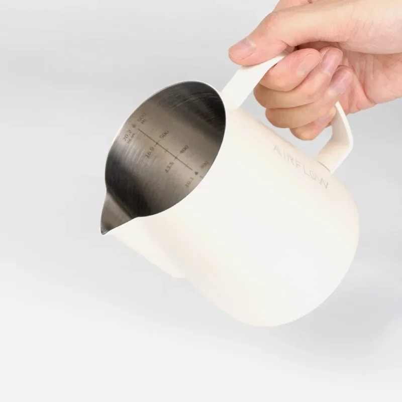 Taza de café Latte Art de acer - Milk Steaming Pitcher reseña y precio