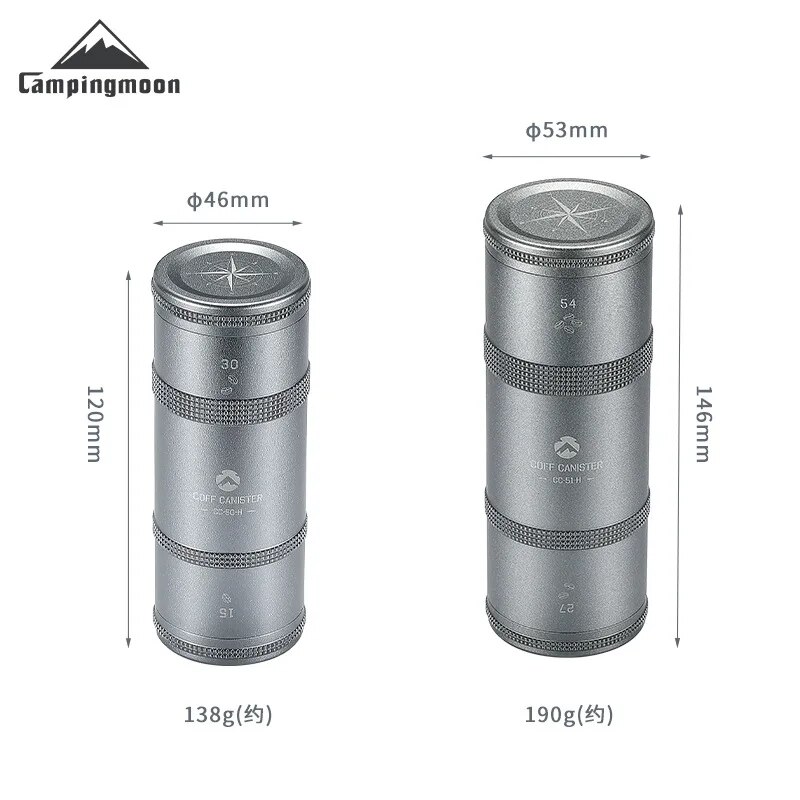 CAMPINGMOON, 1 Uds., lata de g - Outdoor Coffee Equipment reseña y precio