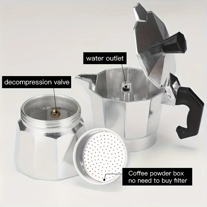 Cafetera Moka Clásica de Alumi - Outdoor Coffee Equipment reseña y precio