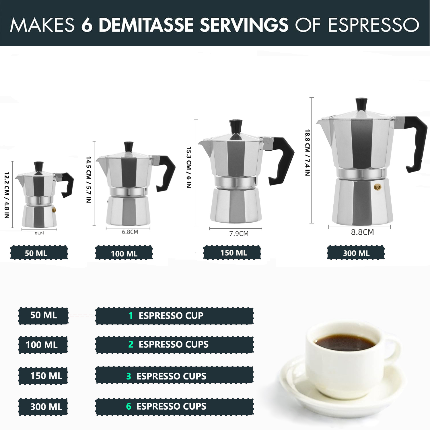 Cafetera Moka Clásica de Alumi - Outdoor Coffee Equipment reseña y precio