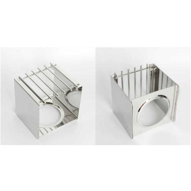 Soporte Cuadrado de Acero Inox - Outdoor Coffee Equipment reseña y precio