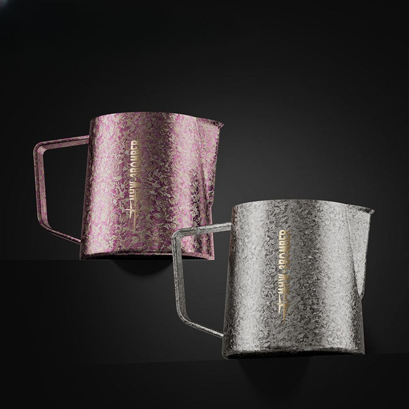 Jarra de Leche de Titanio Puro - Milk Steaming Pitcher reseña y precio