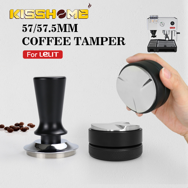 Prensa de café de 57mm y 57,5m - Coffee Equipment Kit reseña y precio