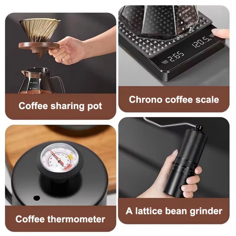 Juego de café de viaje de 10 p - Coffee Equipment Kit reseña y precio