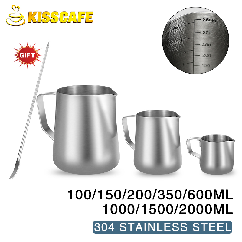 Jarra para Espumar leche, cont - Milk Steaming Pitcher reseña y precio