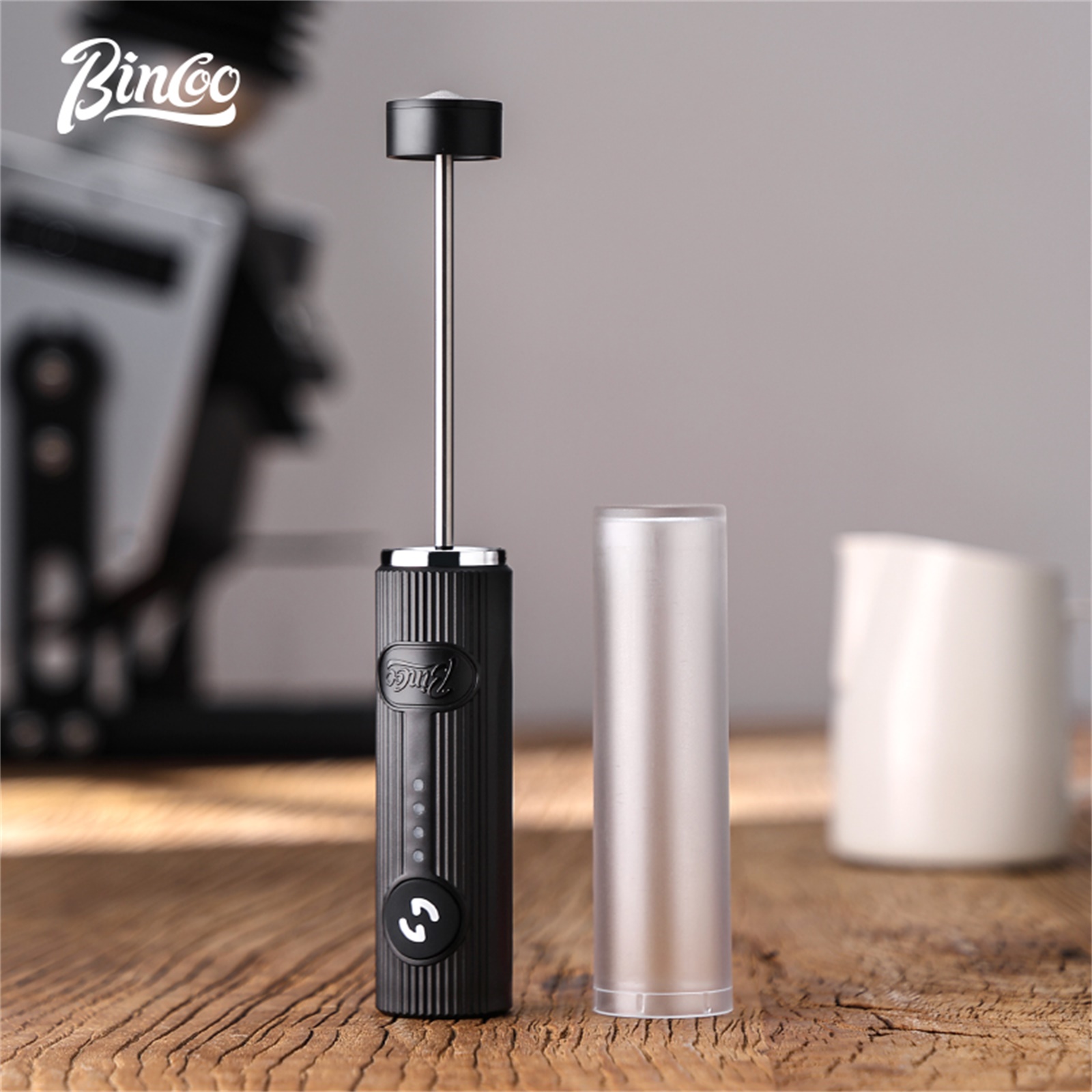 BINCOO-espumador de café eléct - Milk Steaming Pitcher reseña y precio
